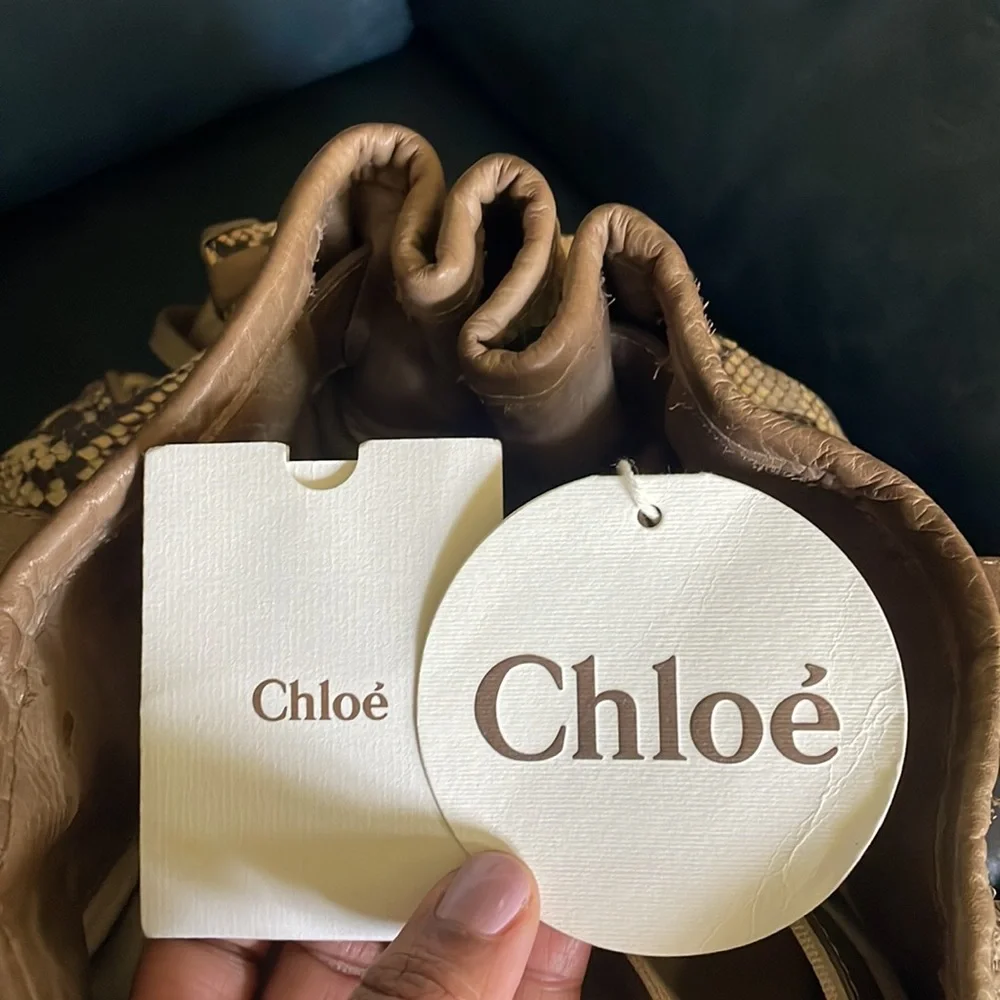 Chloé Bag|Used Python Silverado|Authentication forms included - Picture 5 of 5